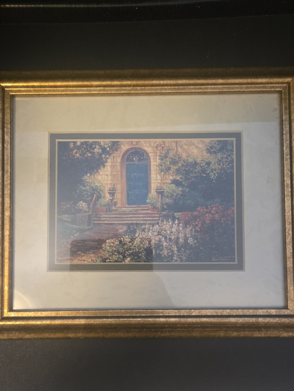 Sunlight & Shadows 8 X 10 Matted Print By Van Martin.